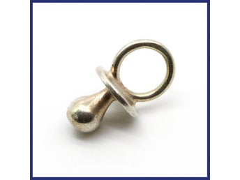 Hänge, 925 silver, napp (vikt 2,6g)
