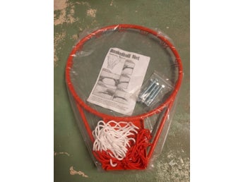 Basketkorg med nät och monteringssats