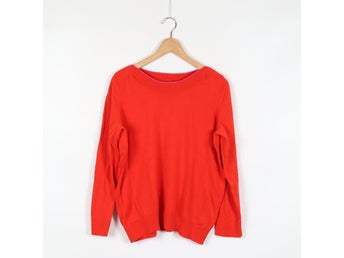 Esprit Tröja Stickad Röd Dam Stl. XL