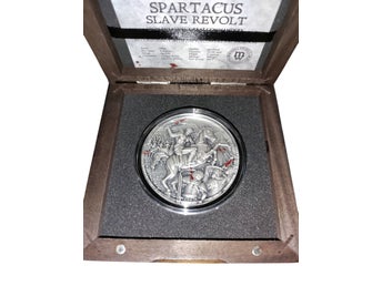 Spartacus - Great Commanders - 2 oz Silver 2017