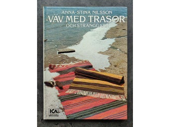 Väv med trasor och stränggarn Bok vävning trasmatta m.m