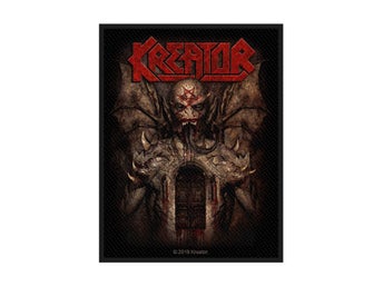 KREATOR - GODS OF VIOLENCE. Tygmärke Auktion