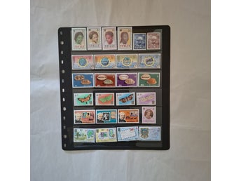 Postfriska frimärken från Tuvalu.