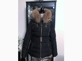 Boomerang jacka Alexandra pälskrage raccon Boomerang jacka Alexandra pälskrage raccon