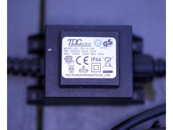 TDC Power external power supply for pond equipment-UK / EU voltage-Weight 556g