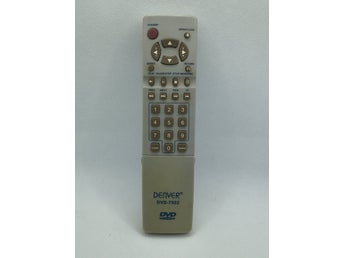 Denver DVD-7502 fjärrkontroll – original – testad och fungerar