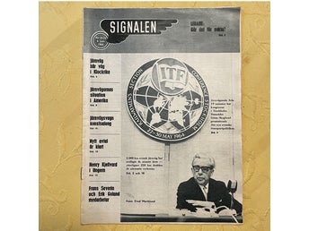 Signalen 6 juni 1964 - Tidning från Svenska Järnvägsmannaförbundet - SJ