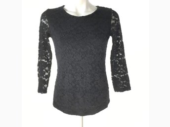 Tröja, H&M, stl 170, Spets, Svart Tröja, H&M, stl 170, Spets, Svart
