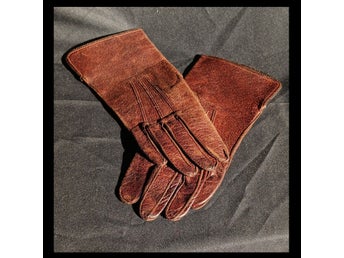 Bilhandskar! Läder/skinn, 1900-tal, klassiska, vintage!