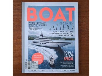 Tidningen Boat International Augusti 2022
