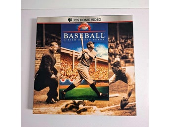 Baseball | Ken Burns | 10 DISC LaserDisc Box | PBS 1994