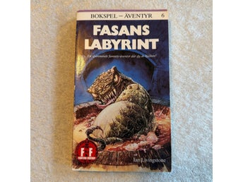 Fasornas labyrint - Bokspel Äventyr 6 (Ian Livingstone, 1986) Fighting Fantasy
