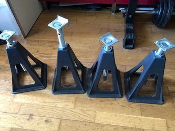 Fiamma Husvagnsdomkrafter 4-Pack kg Stödben för Husbil & Husvagn