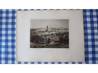 Plansch ”Freiburg” ca 1880.