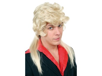Hockeyfrilla Blond Peruk Maskerad Halloween Ny