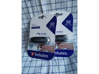 2 st Verbatim V3 Drive USB 3.2 Gen 1
