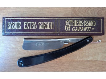 Straight Razor Thiers Issard 69 Rasoir Extra Garanti French Frameback Rakkniv