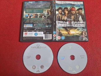 PIRATES OF THE CARIBBEAN ON STRANGER TIDES [ SVENSK TEXT ] DVD