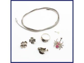 Skrot, 925/835 silver (vikt 26,28g)