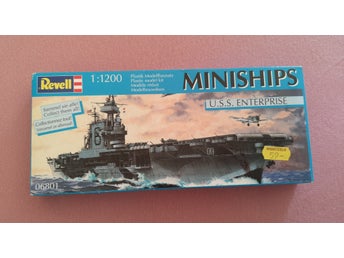 Revell Miniships U.S.S. Enterprise/U.S.S Yorktown retro 90-tal