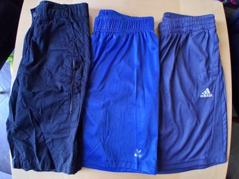 Shorts, 3-pack, Adidas, SOC, WARP, Strl 158/164