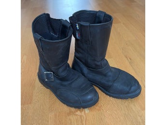 Lindstrands MC-boots i skinn • Outlast (Stl 41 / UK 7) • Motorcykelskor stövlar