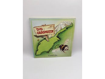 Din gräsmatta – Gustaf Alm (1979) retro trädgårdsbok