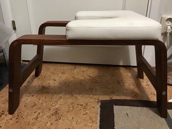 YOGA Feet Up Trainer In Beautiful Dark Wood