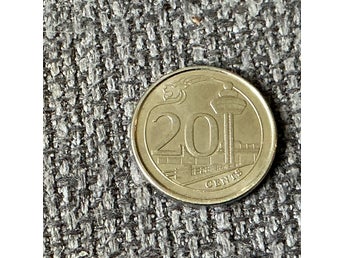 Singapore 20 cent från 2016
