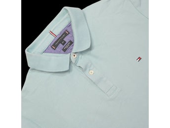 TOMMY HILFIGER Blå Piké strl XXL