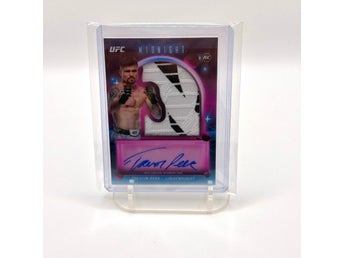 UFC Trevor Peek RC Patch Auto Rookie Patch Autograph