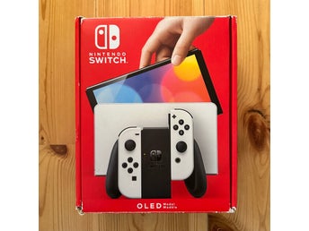 Switch OLED med skärmskydd