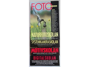 FOTO Tidning - Naturfotoskolan, Systemkameraskolan, Motivskolan, Digitalskolan.