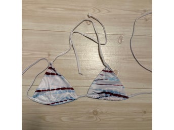 Turkosröd bikinitopp Zaful