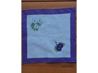 Duk m tryckt motiv 26 cm x 25 cm