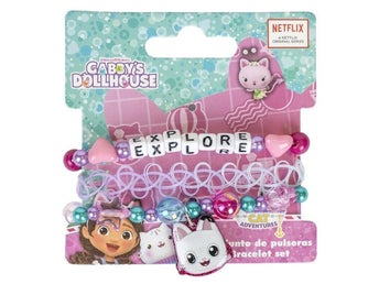 NY / OANVÄND - Gabbys Doll House set med armband