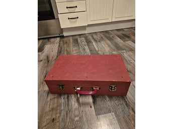 Vintage picknickväska PICNICMASTER BVF London 50-tal retro koffert
