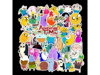 50st Adventure Time klistermärken