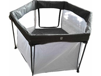 Asalvo Luxembourg Park Sexkantig Barn Lekhage spelhage Baby Playpen