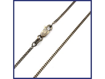 Halsband, 925 silver, pansarlänk (vikt 3,53g, längd 50,4cm)