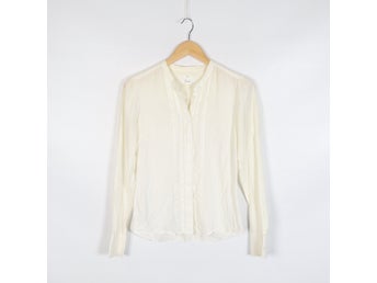 Filippa K Blus Offwhite Dam Stl S