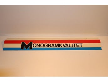 Monogram Hyll-etikett (TV27)