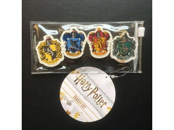 SUDDGUMMI - 4 st Harry Potter suddgummi i plastfodral