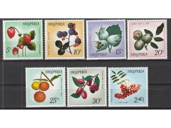 Albanien |1972, Skogsfrukter