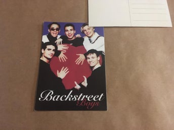 BACKSTREET BOYS - Vykort 1st (LW710) Samlarobjekt