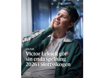 4 st biljetter Victor Leksell Slottsskogen 5 sept
