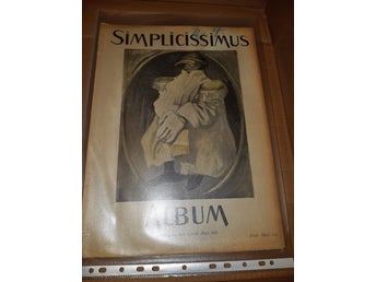 TIDNING : Simplicissimus *** radikal tysk satirtidskrift *** 1901
