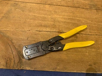 Crimping tool press verktyg Erni 014374