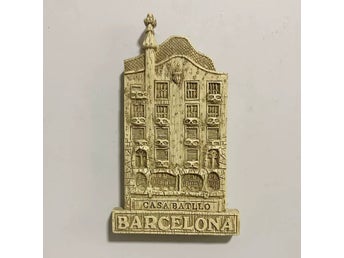 Casa Batlló Barcelona Kylskåpsmagnet