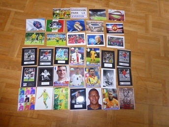 35 st. olika fotboll fotografier 11 x 15 cm #reapåtradera